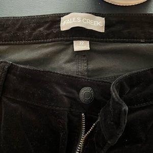 Velvety feeling jeans! Great for fall and winter wardrobe.